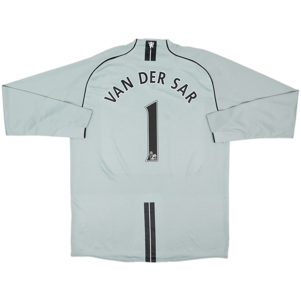 2007-08 Manchester United Player Issue GK Shirt Van Der Sar #1 (XL)