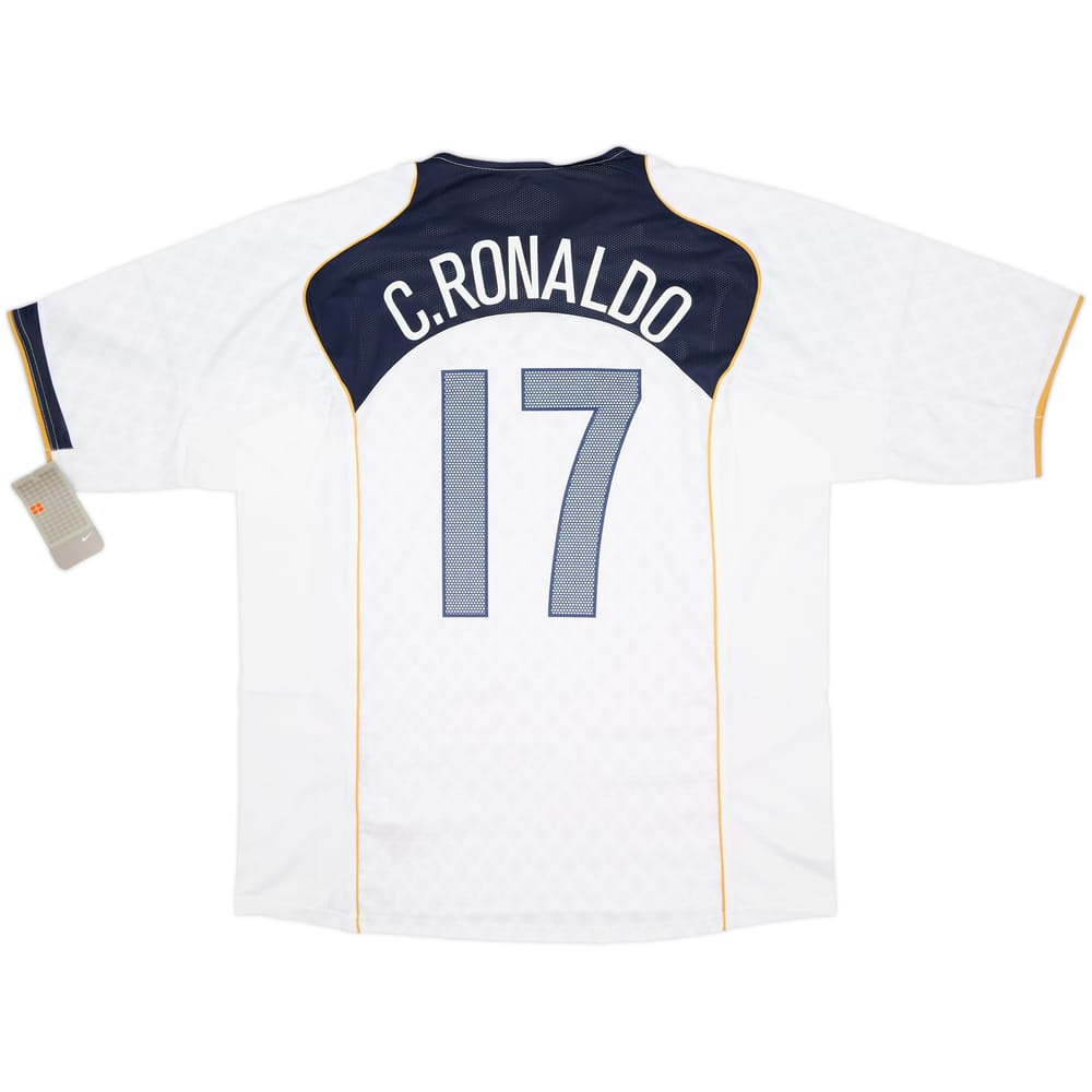 2004-06 Portugal Away Shirt C.Ronaldo #17 (XL)