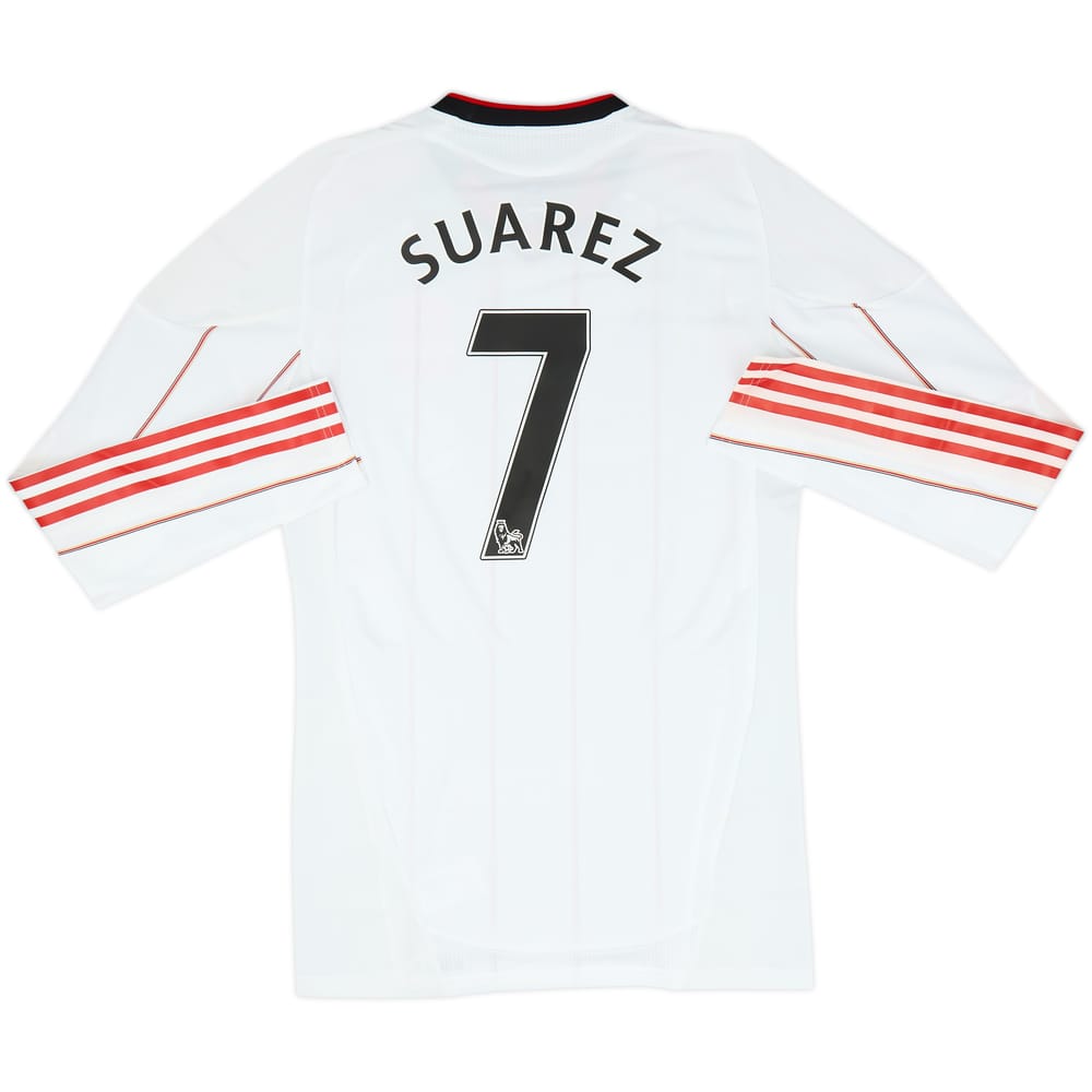2010-11 Liverpool Player Issue Away L/S Shirt Suarez #7 (XL)