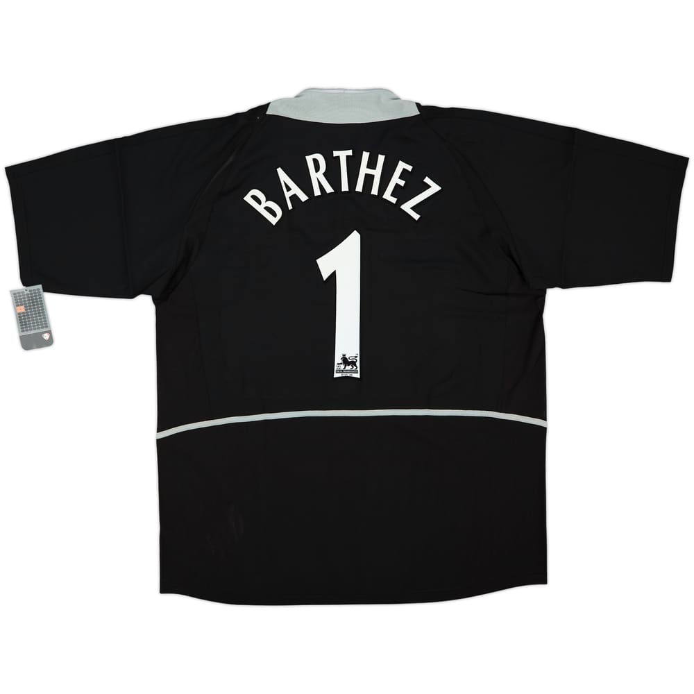 2002-04 Manchester United GK S/S Shirt Barthez #1 (XXL)