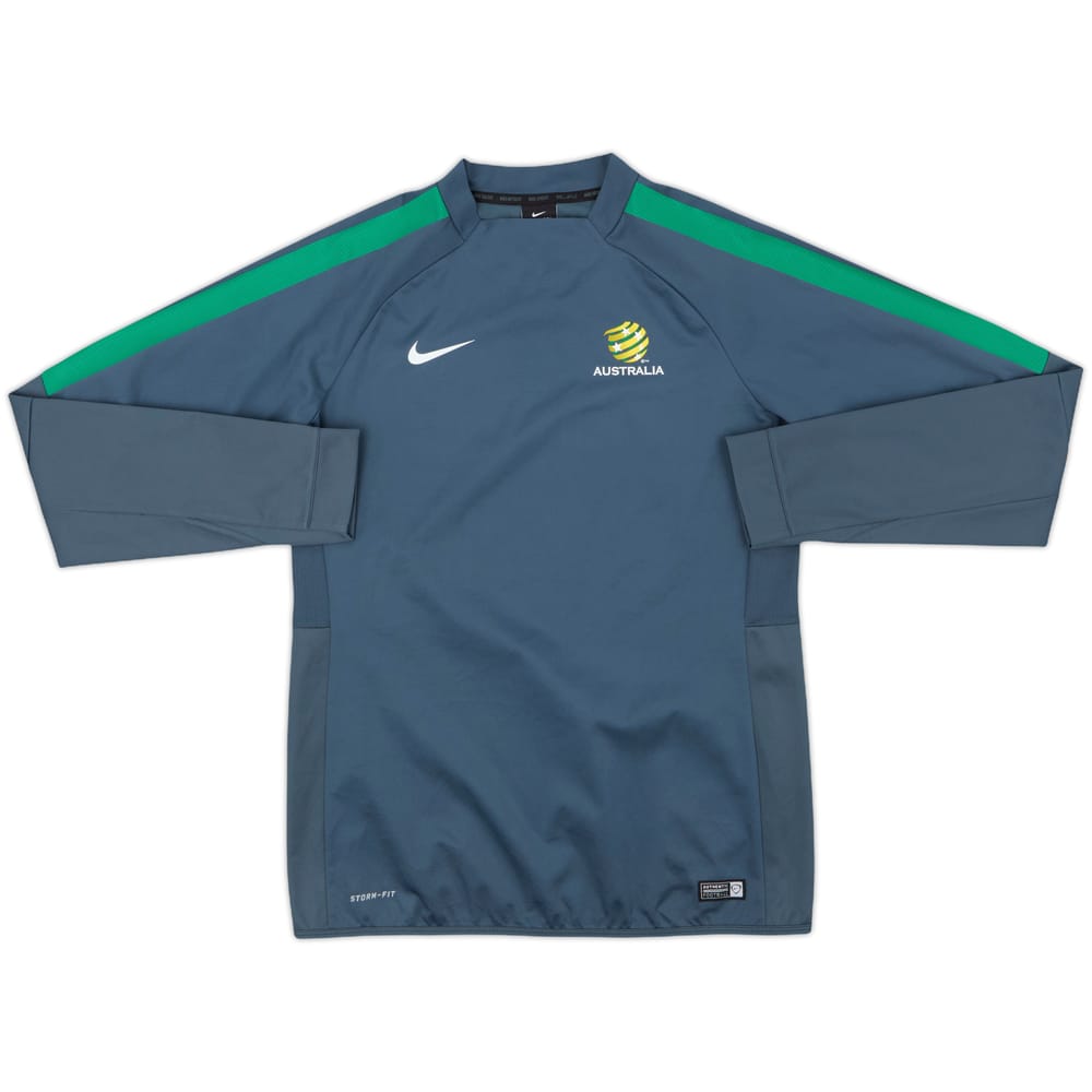 2015-16 Australia Nike Drill Top - 10/10 - (L)