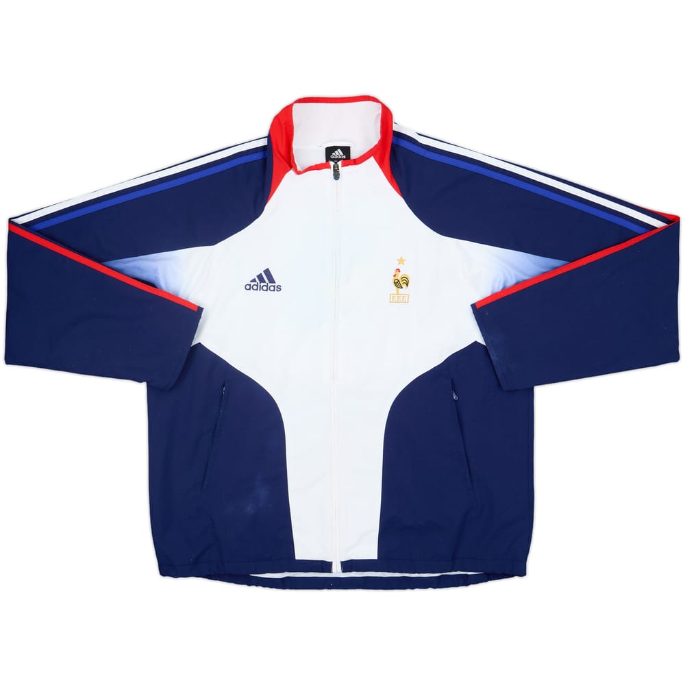 2002-04 France adidas Track Jacket - 6/10 - (L/XL)