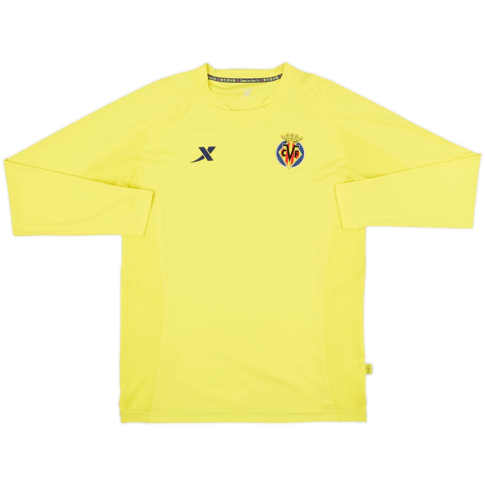 2014-15 Villarreal Home L/S Shirt - 8/10 - (L)