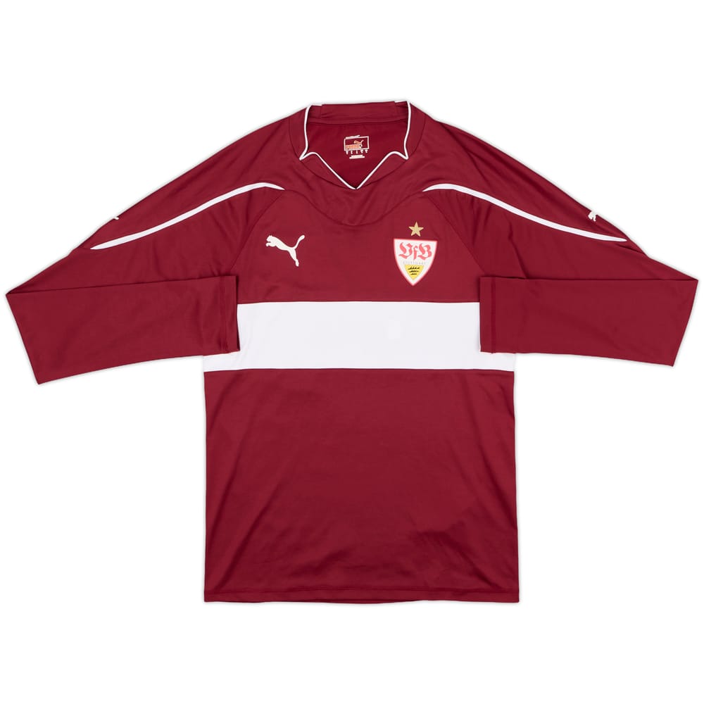 2010-11 Stuttgart Player Issue Away L/S Shirt - 7/10 - (L)