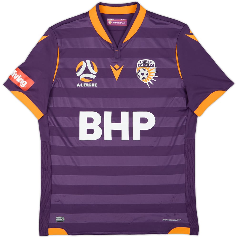 2020-21 Perth Glory Authentic Home Shirt - 8/10 - (S)