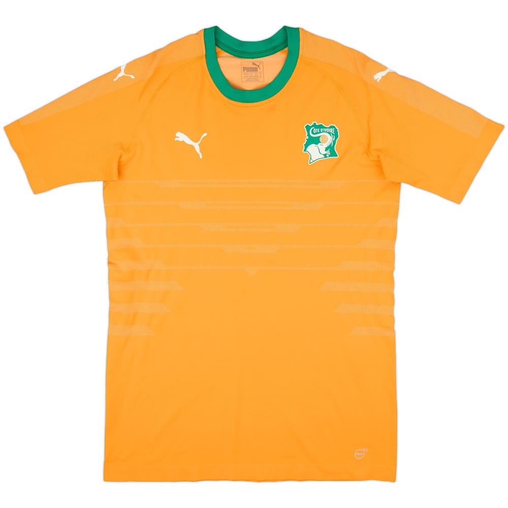 2016 Ivory Coast Player Issue Home Shirt - 7/10 - (XL)