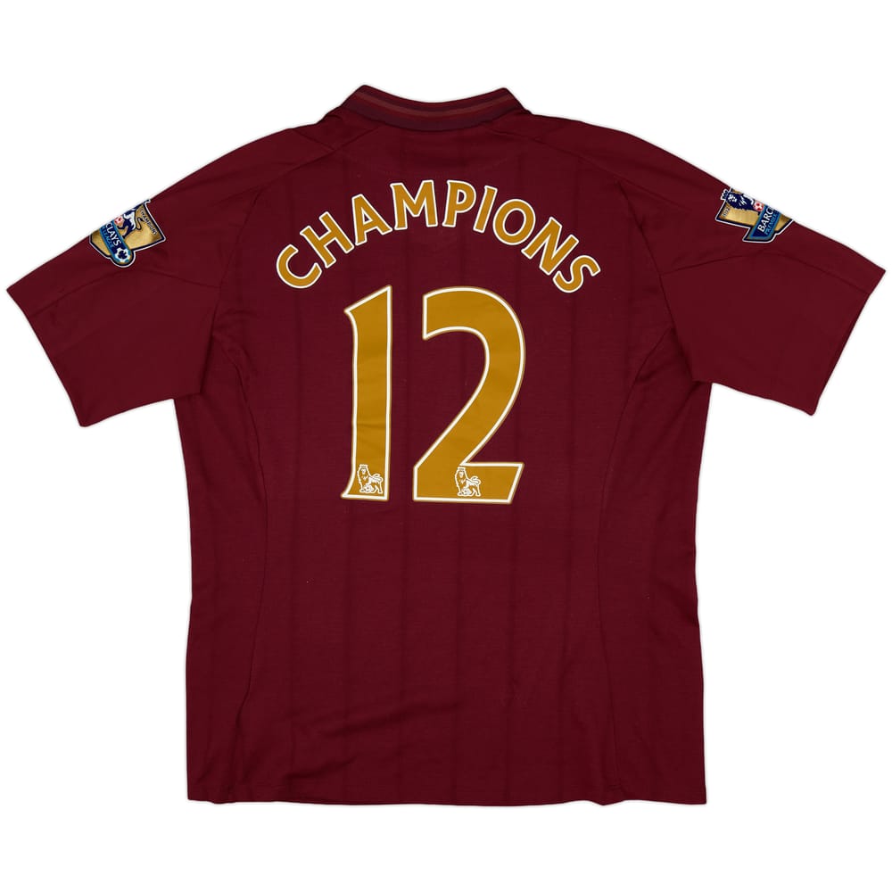 2012-13 Manchester City Away Shirt Champions #12 - 7/10 - (L)