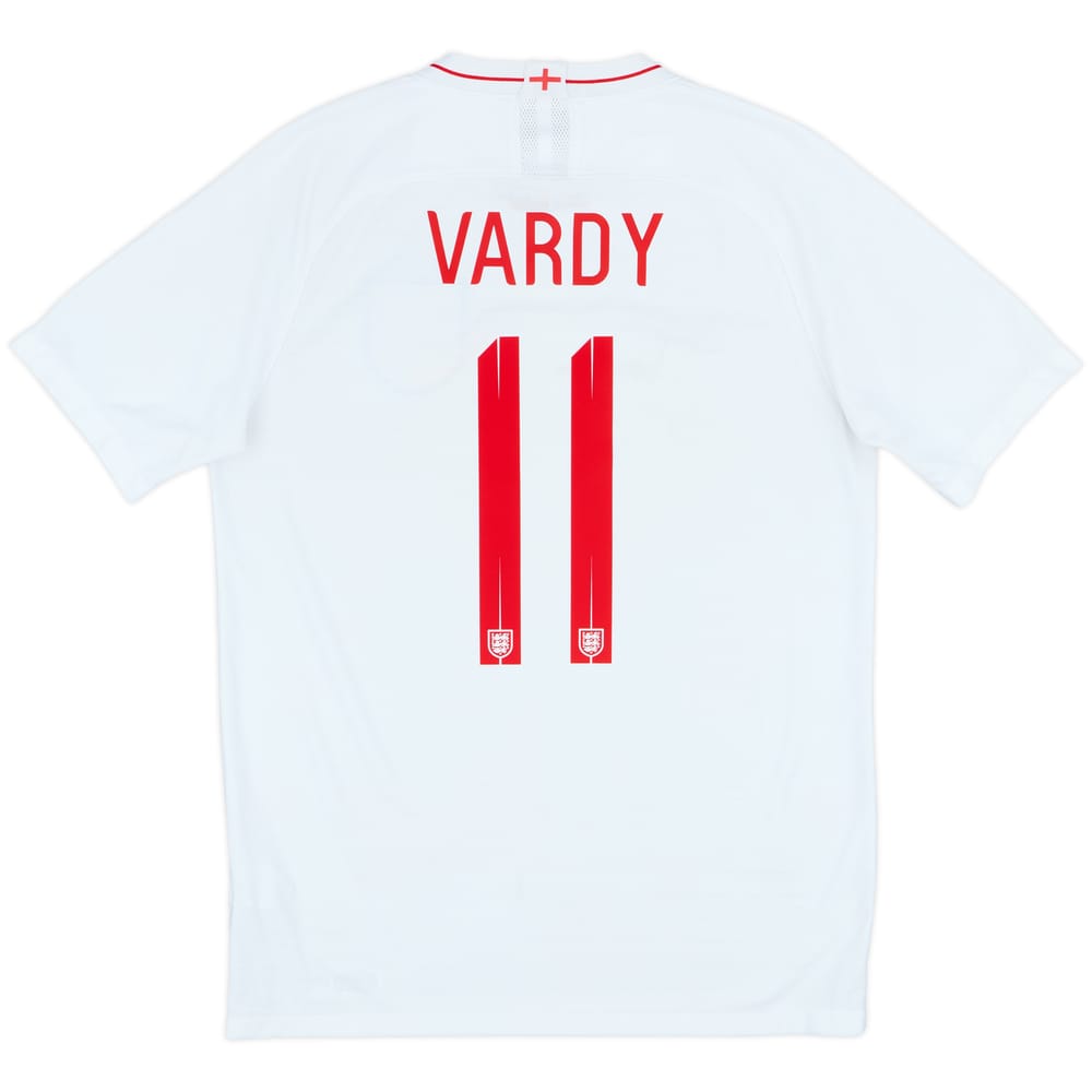 2018-19 England Home Shirt Vardy #11 - 7/10 - (M)