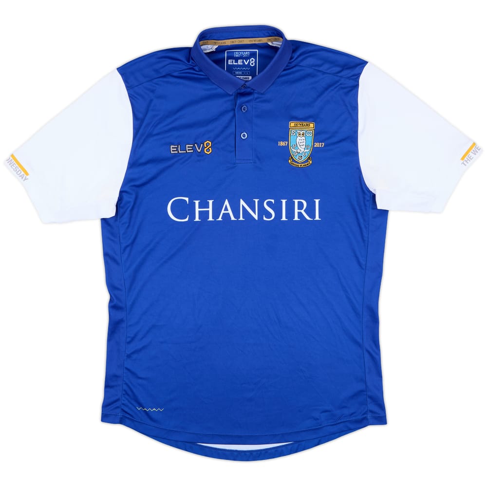2017-18 Sheffield Wednesday Home Shirt - 8/10 - (L)