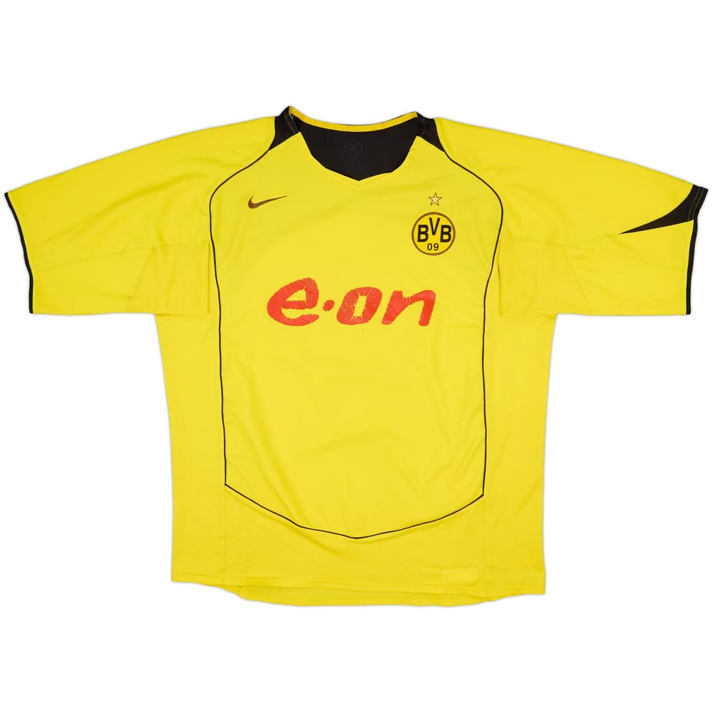 2004-05 Borussia Dortmund Home Shirt - 4/10 - (XL)
