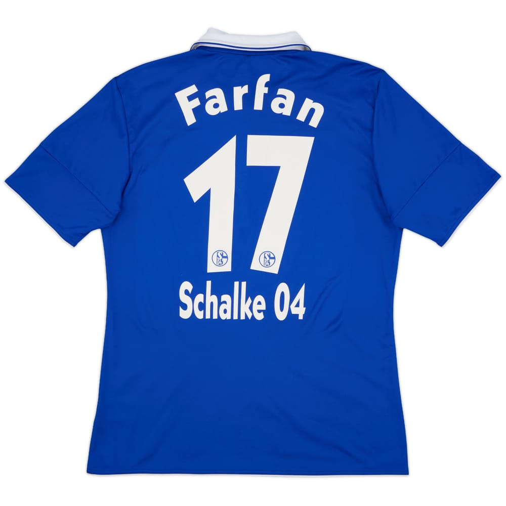 2010-12 Schalke Home Shirt Farfan #17 - 5/10 - (L)