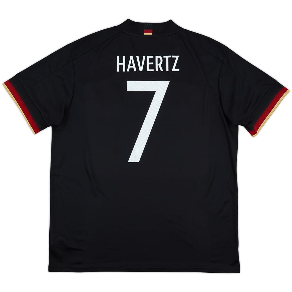 2020-21 Germany Away Shirt Havertz #7 - 9/10 - (XL)
