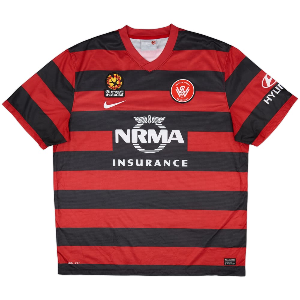 2014-15 Western Sydney Wanderers Home Shirt - 10/10 - (XXL)