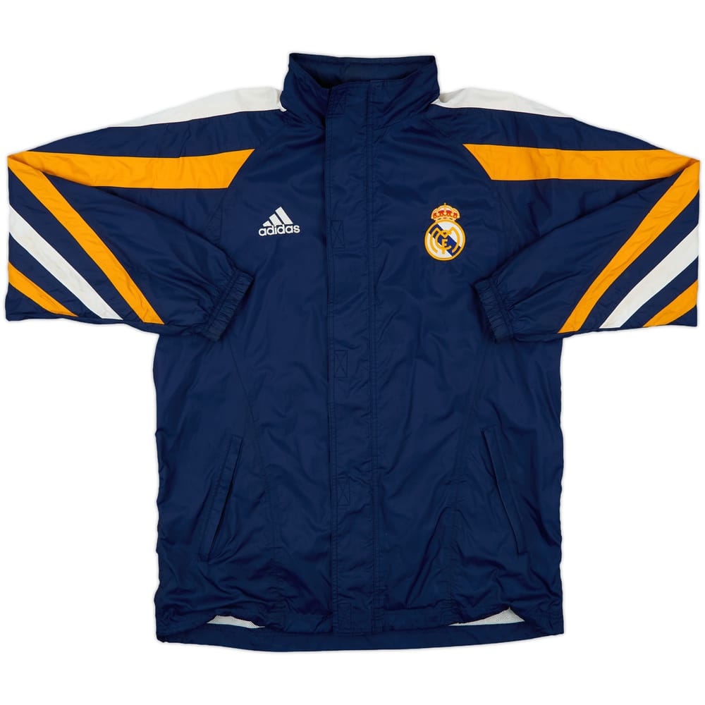 1998-99 Real Madrid adidas Hooded Rain Jacket - 7/10 - (S)