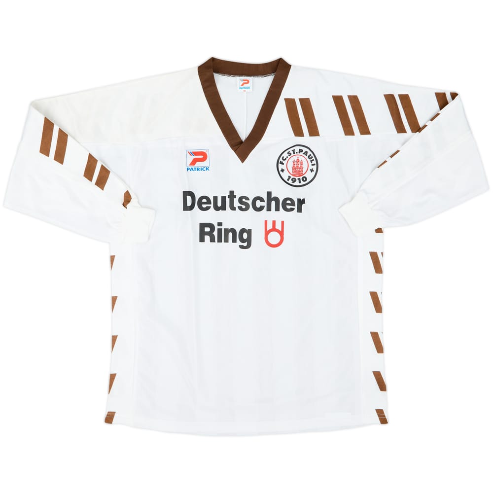 1992-93 St Pauli Home L/S Shirt - 10/10 - (XL)