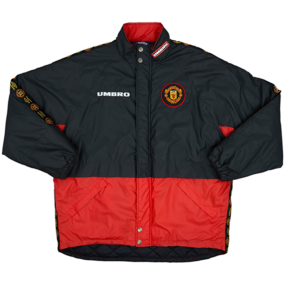 1994-95 Manchester United Umbro Bench Coat - 8/10 - (XL)