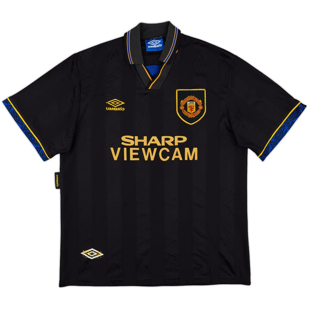 1993-95 Manchester United Away Shirt - 5/10 - (L)