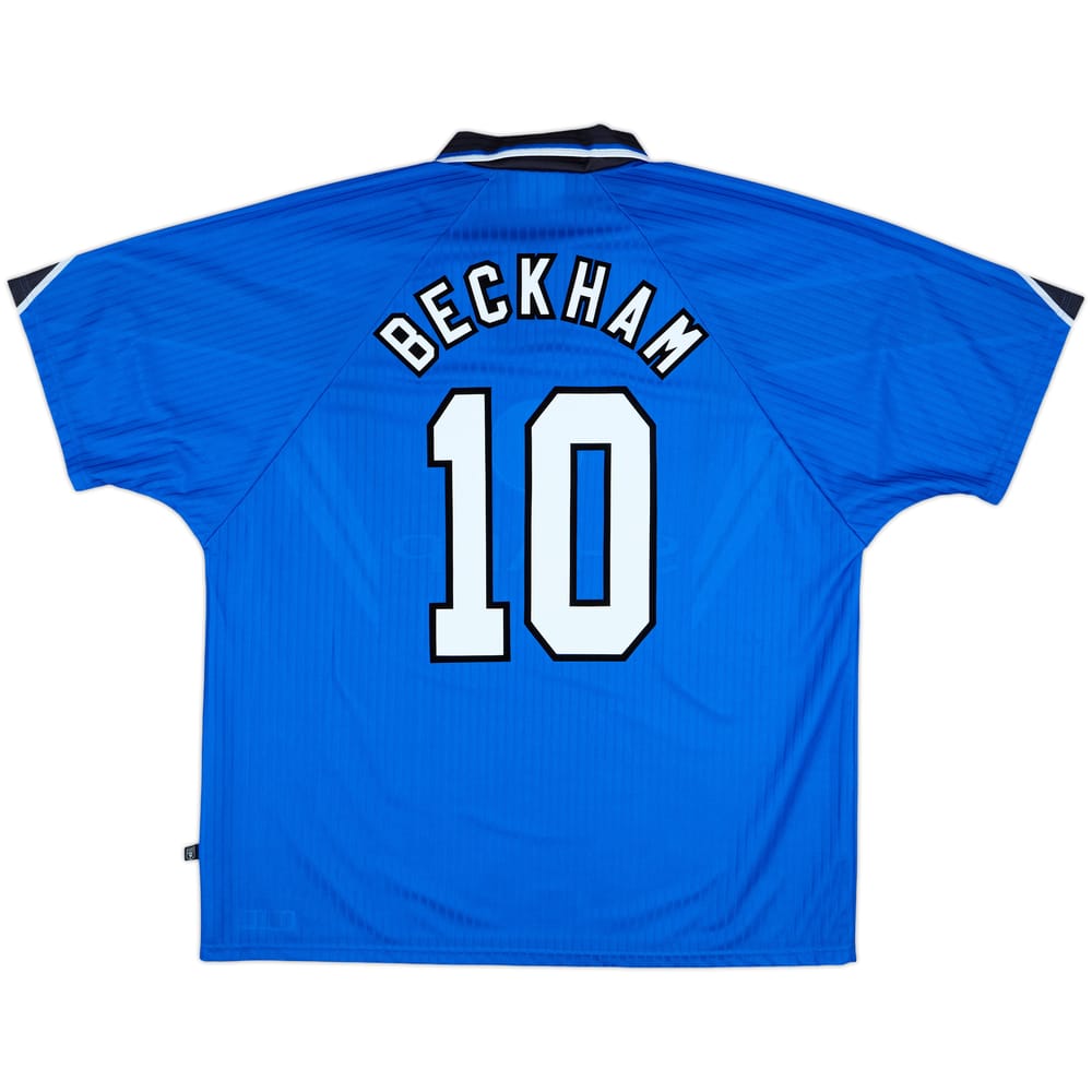 1996-98 Manchester United Third Shirt Beckham #10 - 8/10 - (XXL)