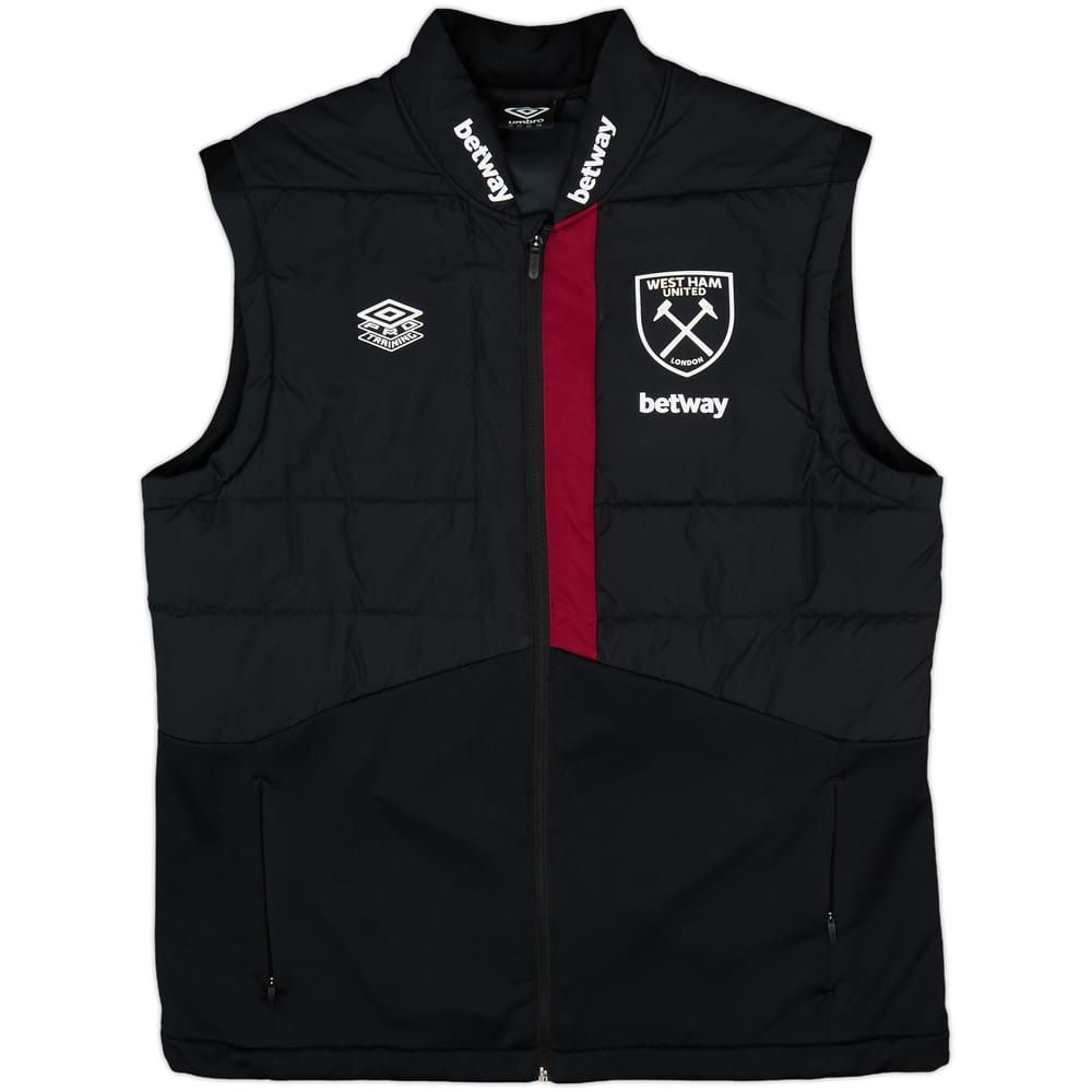 2018-19 West Ham Umbro Gilet - 9/10 - (XXL)