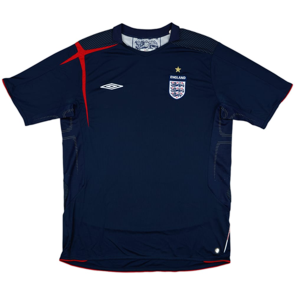 2005-06 England GK S/S Shirt - 10/10 - (XL)