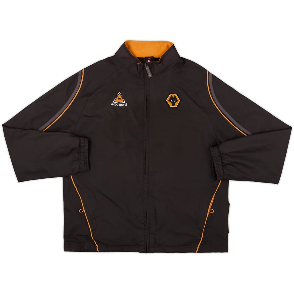 2007-08 Wolves Le Coq Sportif Hooded Track Jacket - 6/10 - (L)