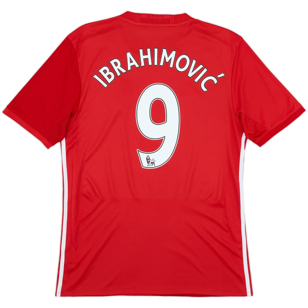 2016-17 Manchester United Home Shirt Ibrahimovic #9 - 6/10 - (M)