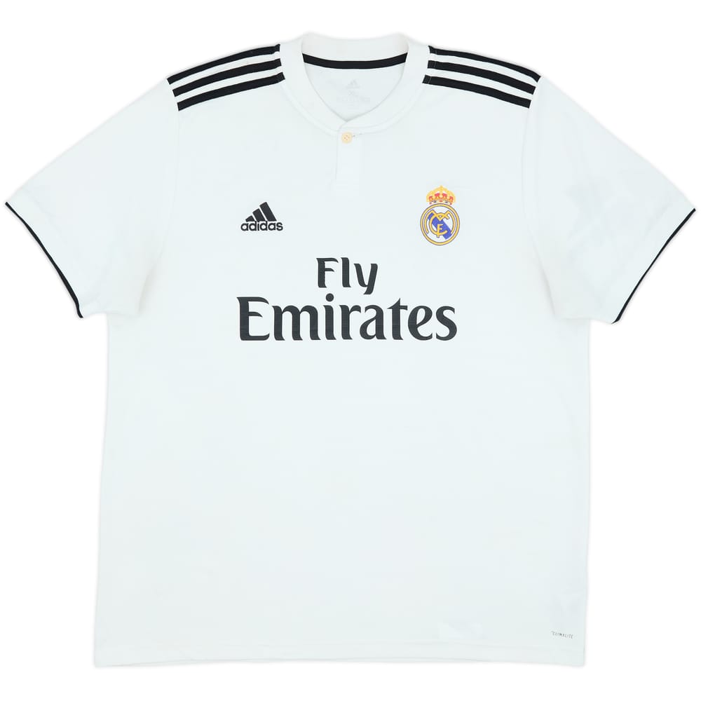 2018-19 Real Madrid Home Shirt - 5/10 - (XL)
