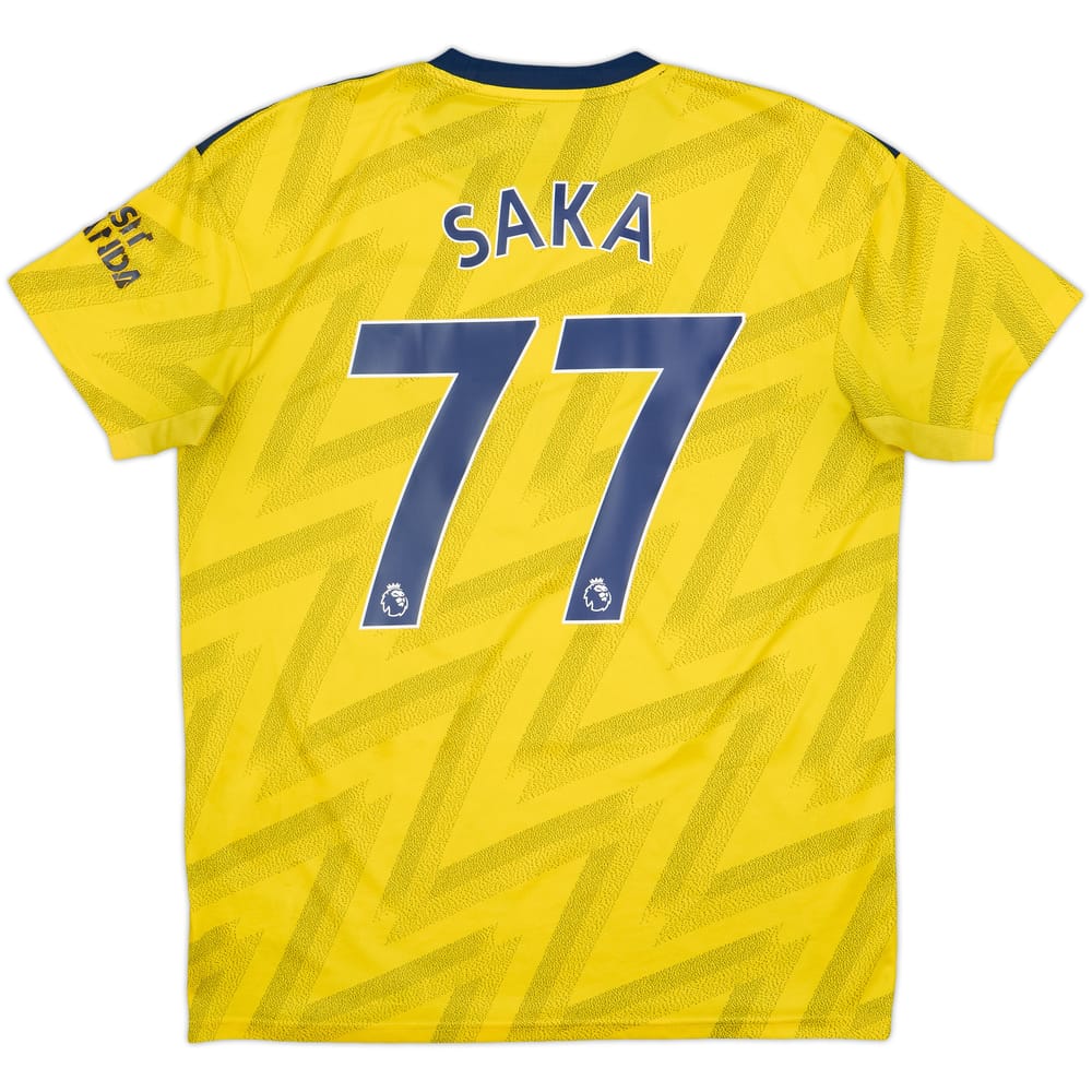 2019-20 Arsenal Away Shirt Saka #77 - 5/10 - (L)