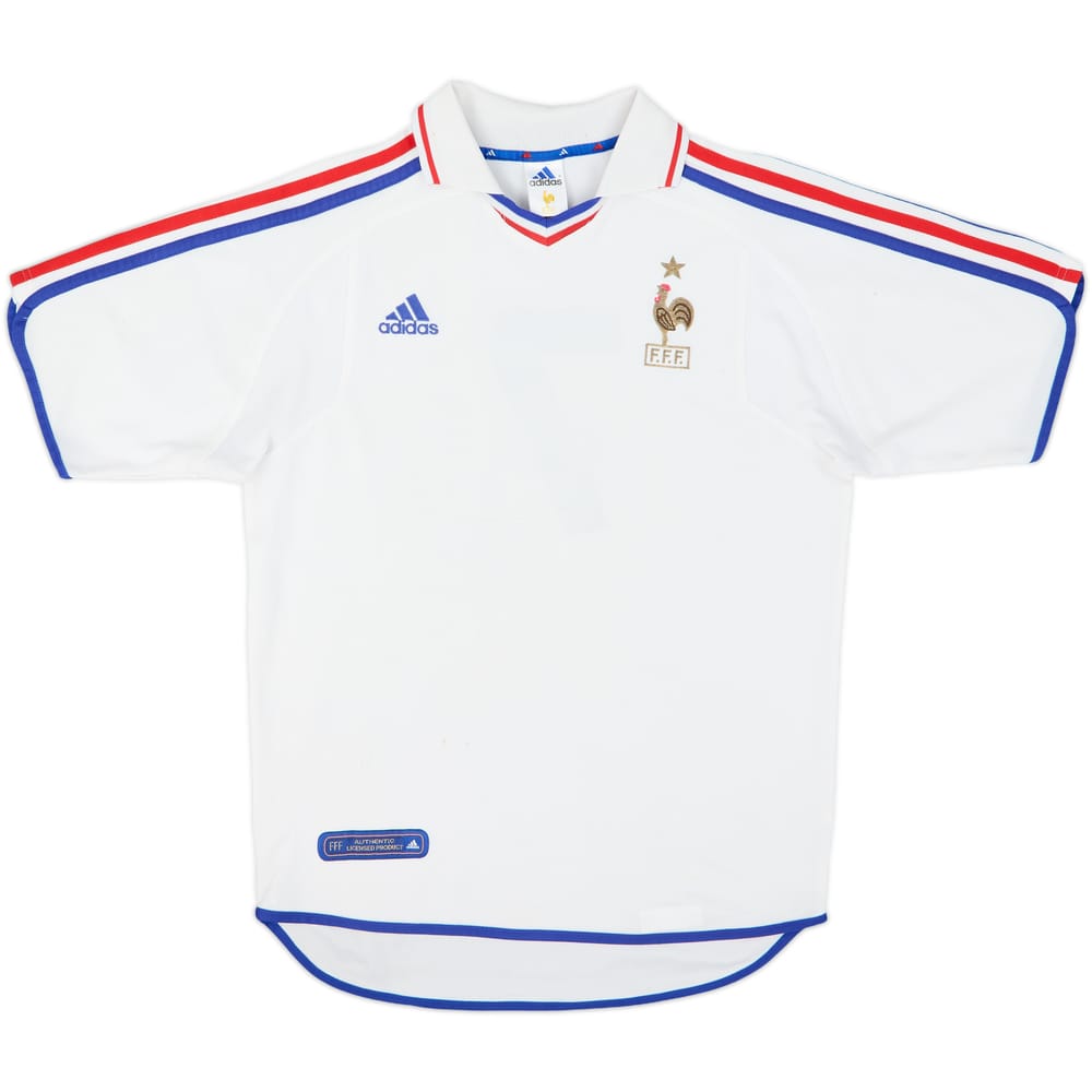 2000-02 France Away Shirt #7 - 5/10 - (S)
