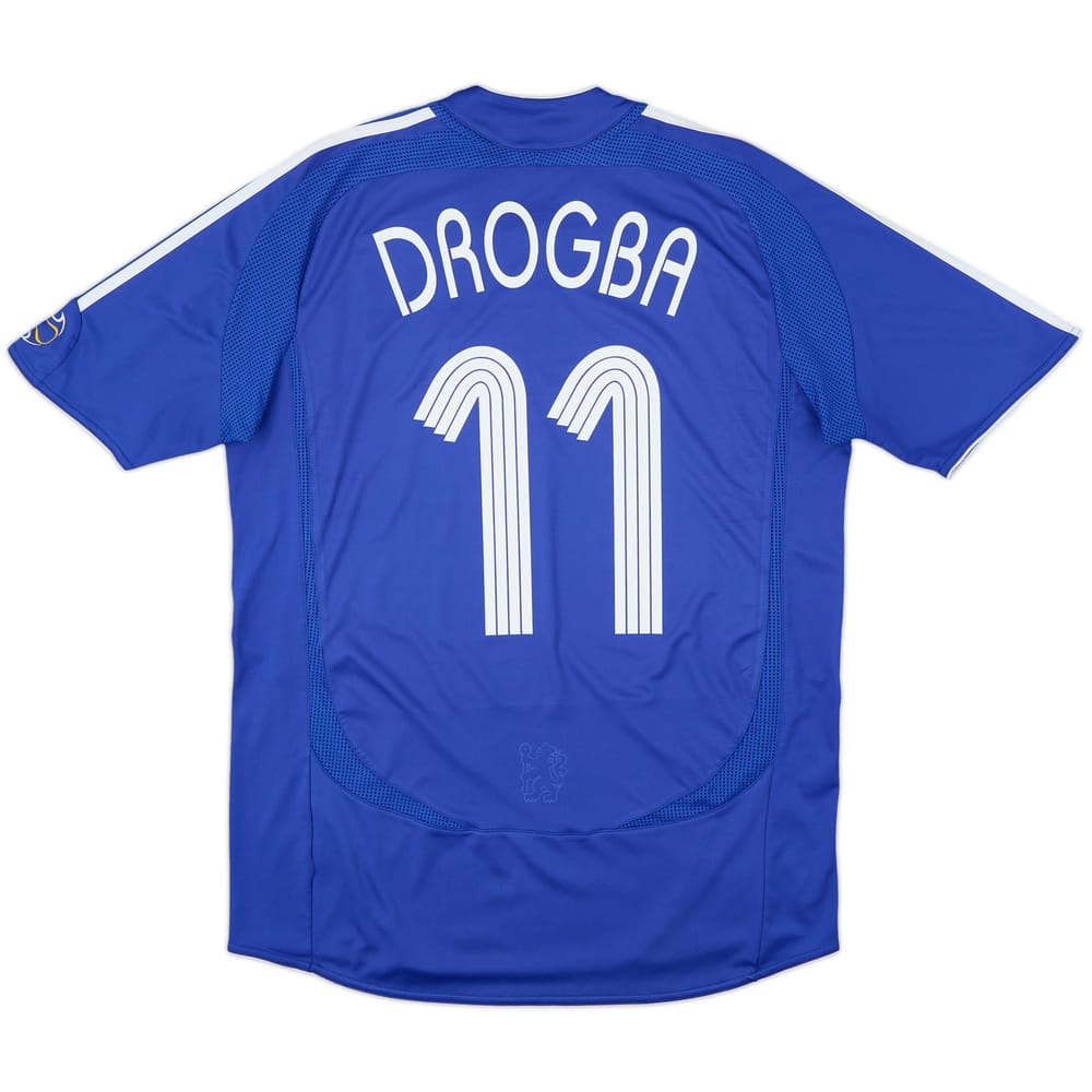 2006-08 Chelsea Home Shirt Drogba #11 - 6/10 - (M)