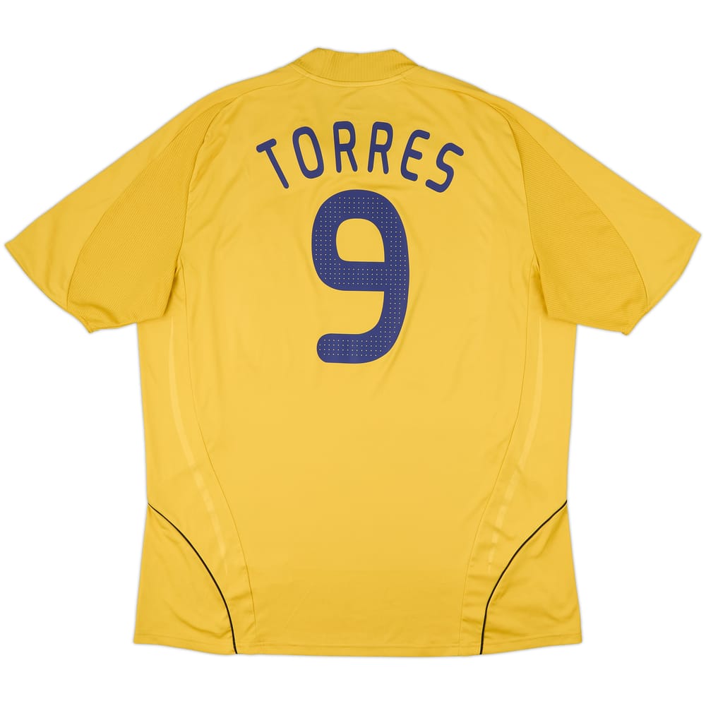 2008-10 Spain Away Shirt Torres #9 - 8/10 - (XXL)