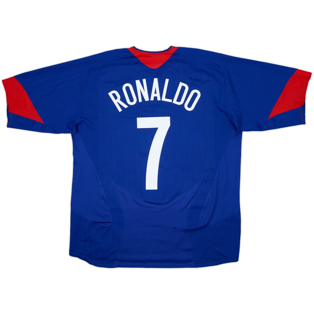 2005-06 Manchester United Away Shirt Ronaldo #7 - 5/10 - (XL)