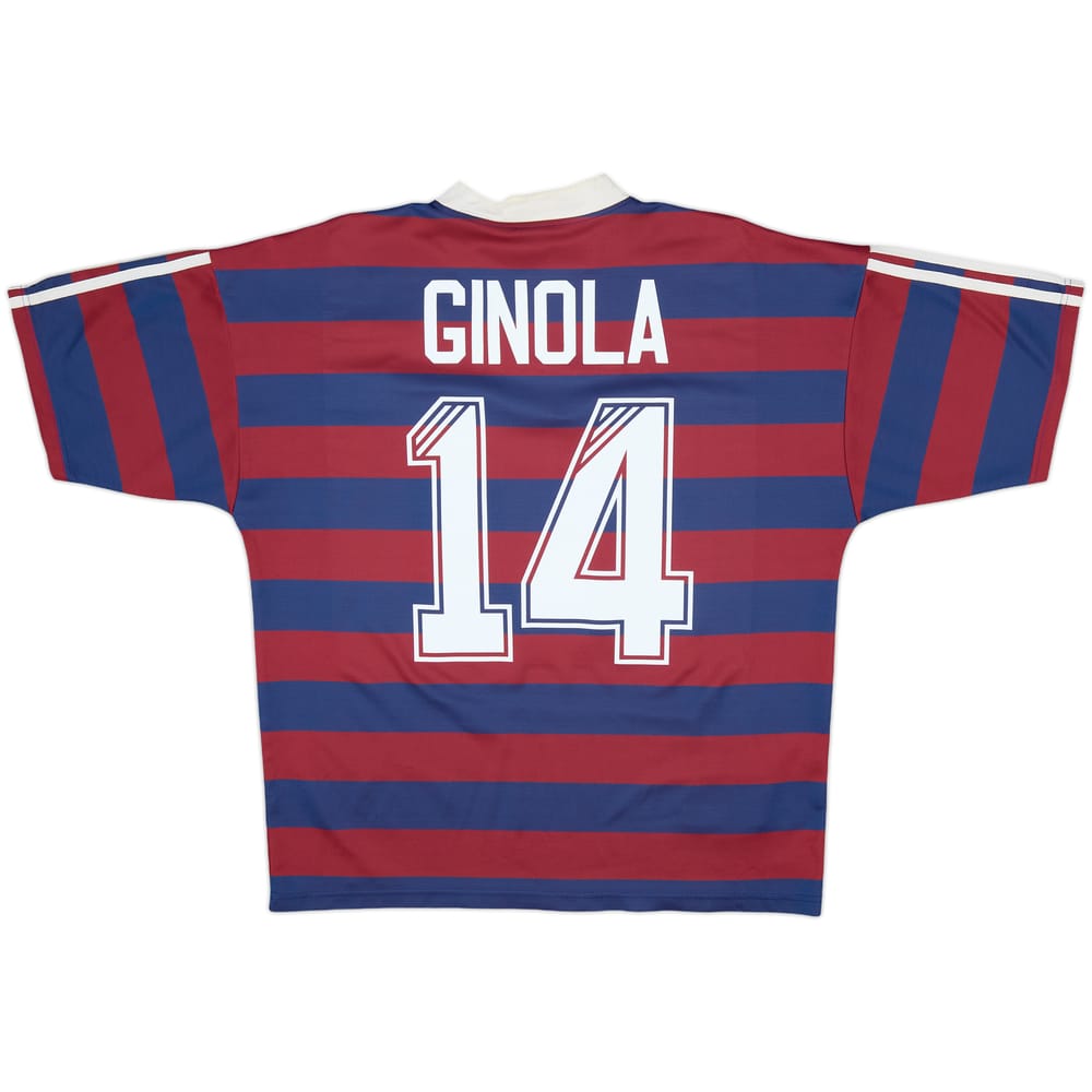 1995-96 Newcastle Away Shirt Ginola #14 - 8/10 - (L)
