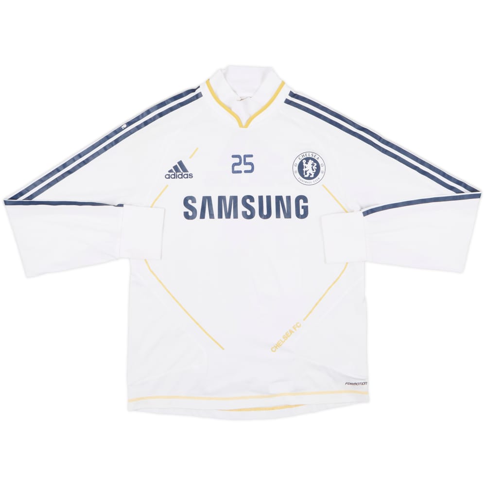 2010-11 Chelsea adidas Player Issue Drill Top #25 - 6/10 - (L)
