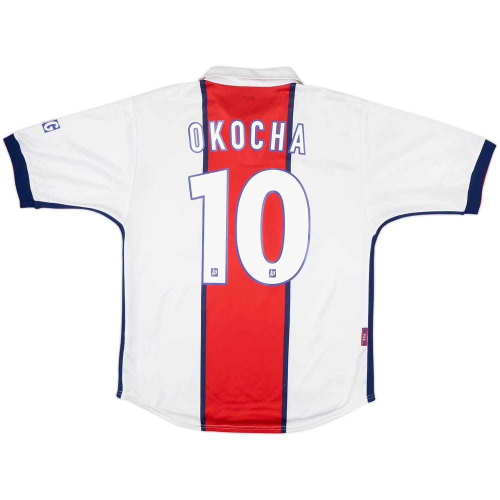 Camiseta de visitante del Paris Saint-Germain 1998-99 Okocha #10 - 6/10 - (M)