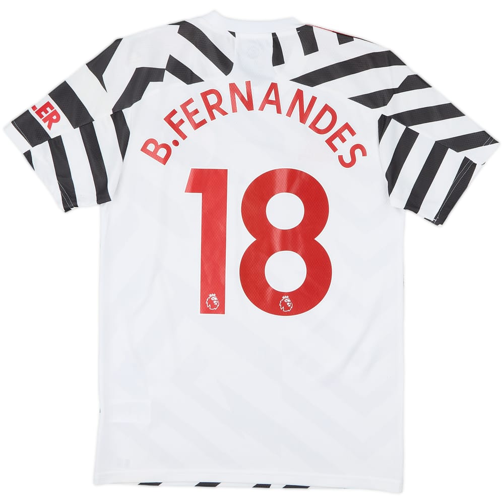 2020-21 Manchester United Third Shirt B.Fernandes #18 - 6/10 - (S)