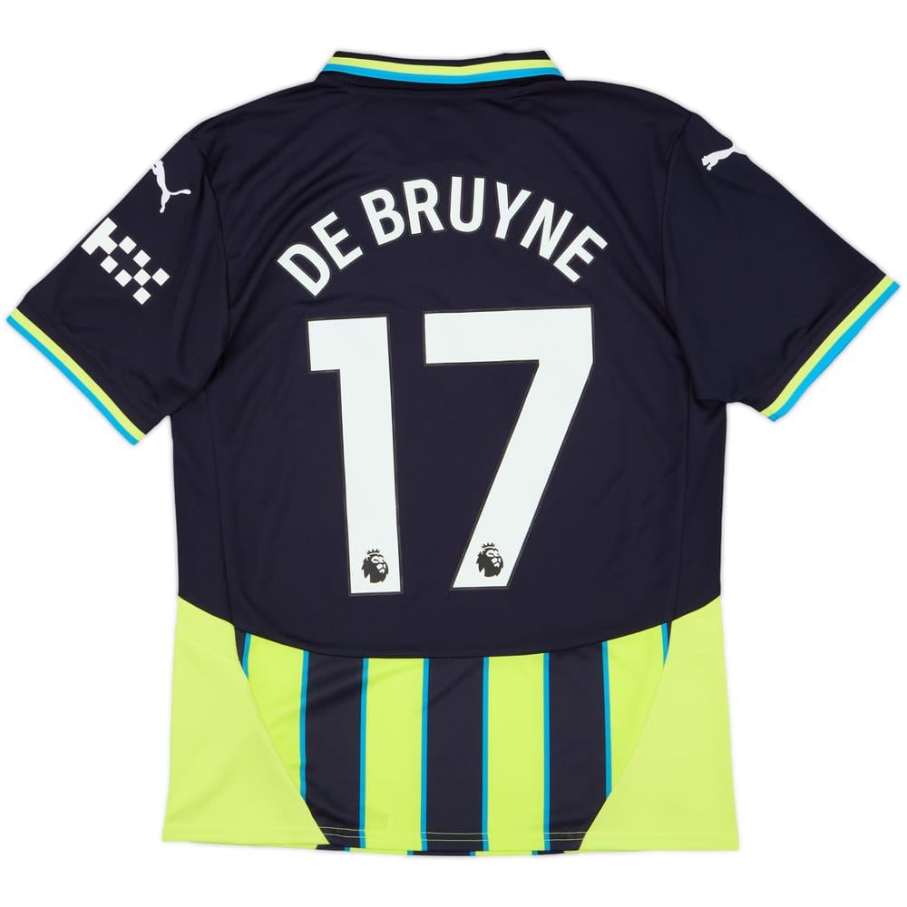 2024-25 Manchester City Away Shirt De Bruyne #17 (M)