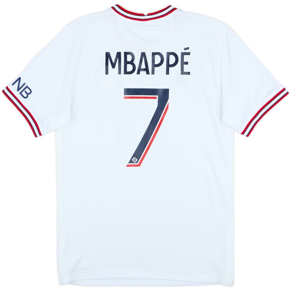 2021-22 Paris Saint-Germain Fourth Shirt Mbappe #7 - 9/10 - (S)