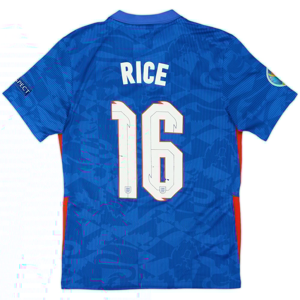 2020-21 England Away Shirt Rice #16 - 5/10 - (S)