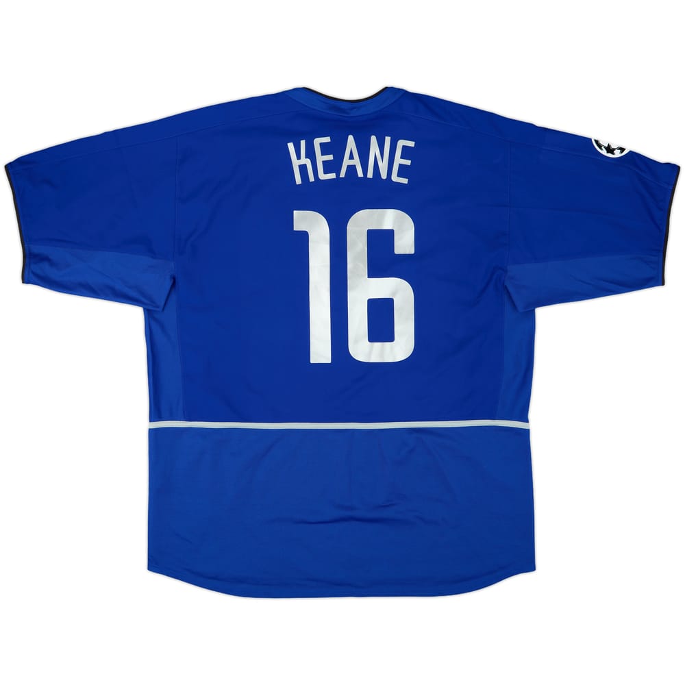 2002-03 Manchester United Third Shirt Keane #16 - 10/10 - (XXL)