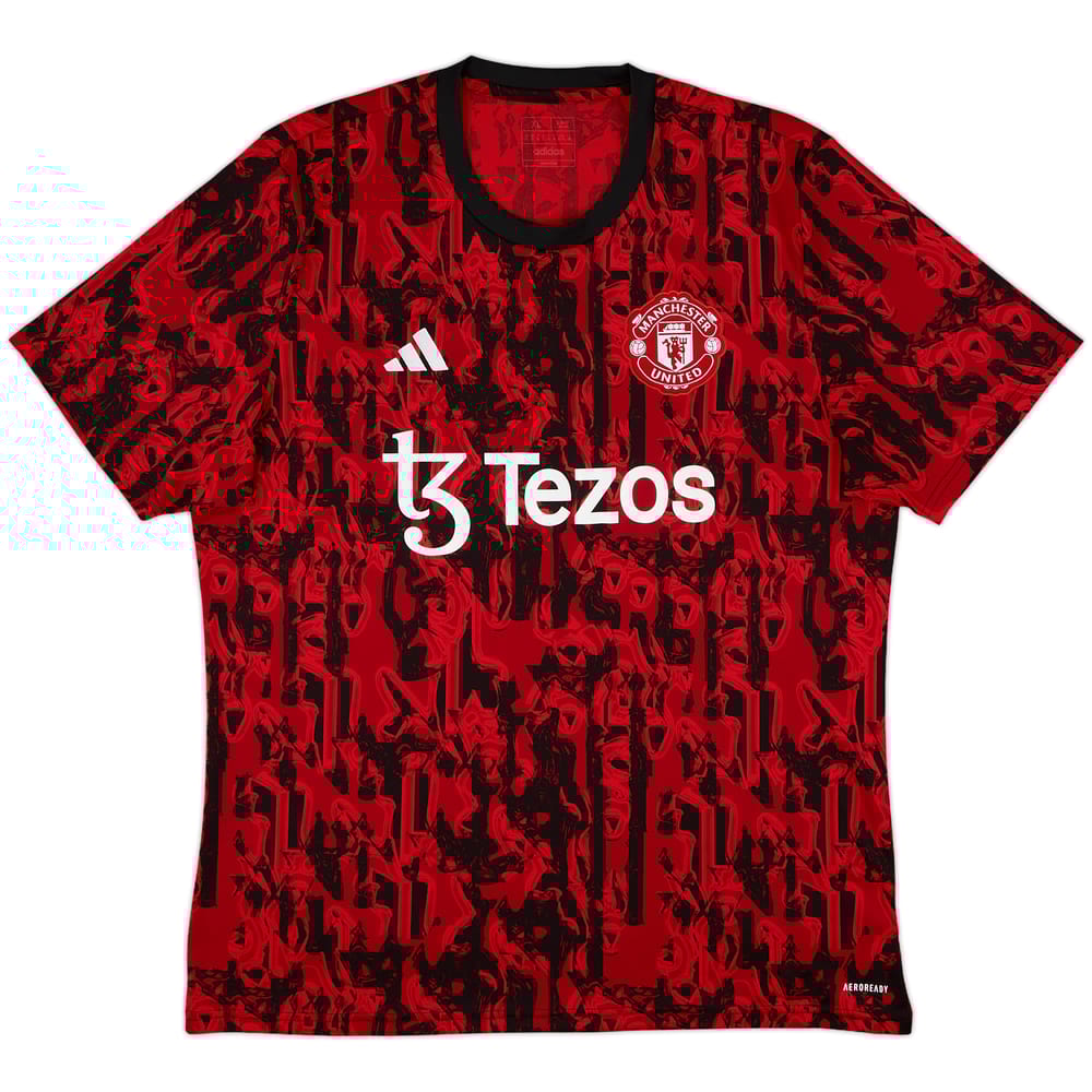 2023-24 Manchester United adidas Training Shirt - 10/10 - (XL)