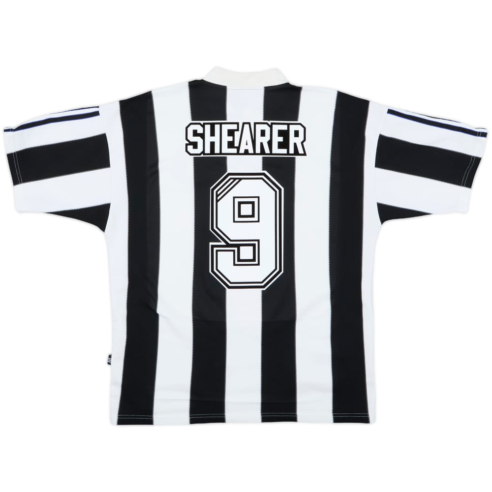 1995-97 Newcastle Home Shirt Shearer #9 - 9/10 - (L)