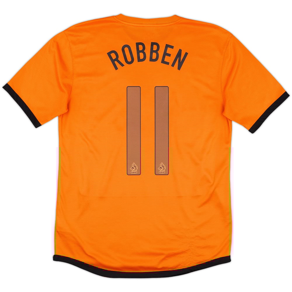 2012-13 Netherlands Home Shirt Robben #11 - 8/10 - (M)
