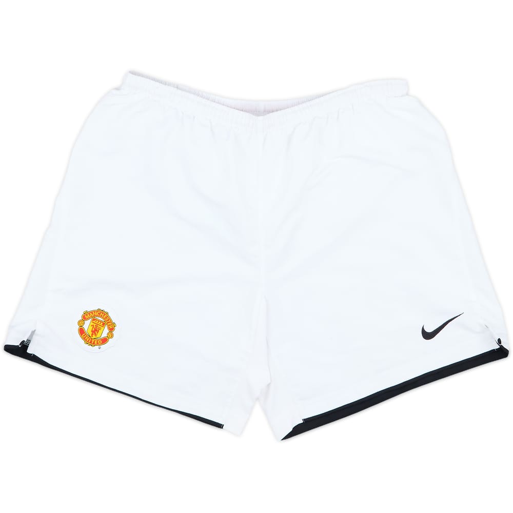 2009-10 Manchester United Home Shorts - 7/10 - (XL.Boys)