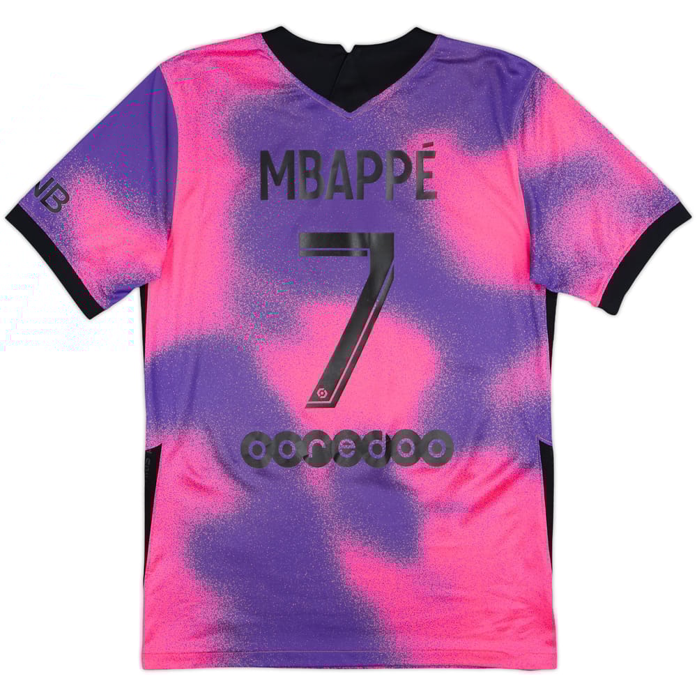 2020-21 Paris Saint-Germain Fourth Shirt Mbappe #7 - 9/10 - (S)