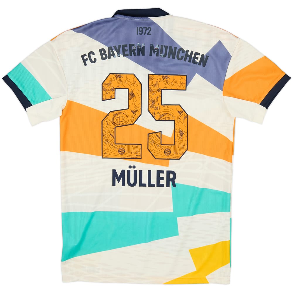 2022-23 Bayern Munich Fourth Shirt Muller #25 - 7/10 - (S)