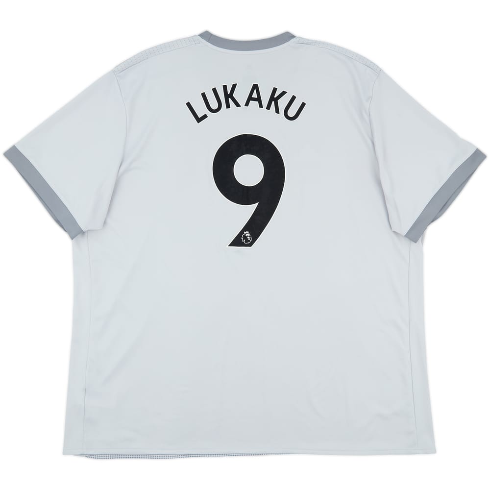 2017-18 Manchester United Third Shirt Lukaku #9 - 9/10 - (3XL)