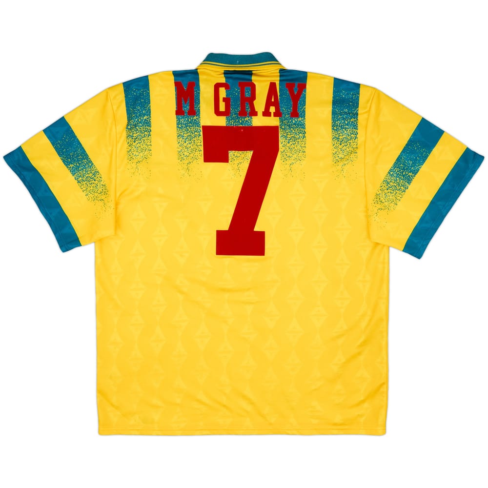 1995-97 Sunderland Away Shirt M Gray #7 - 6/10 - (M)