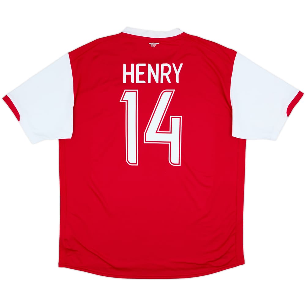 2006-08 Arsenal Home Shirt Henry #14 - 5/10 - (XXL)