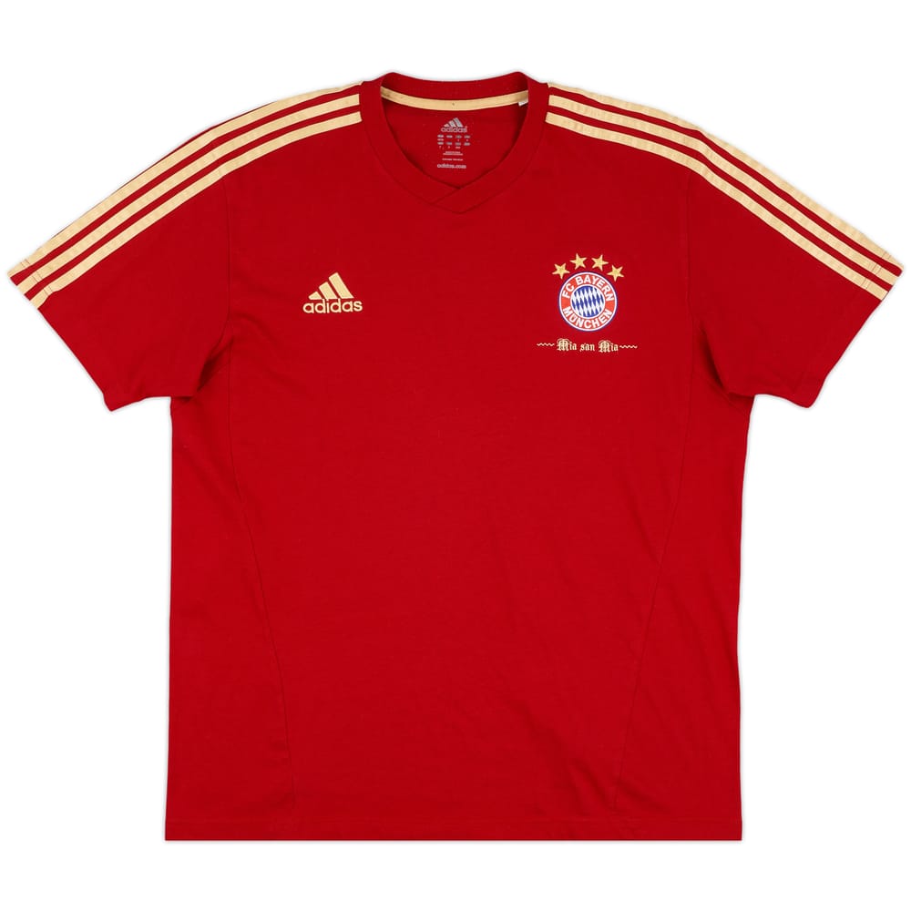 2011-12 Bayern Munich adidas Cotton Tee - 5/10 - (XL)